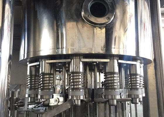 12 Capping Heads อุปกรณ์บรรจุขวดน้ำผลไม้ขนาดเล็ก / เครื่องบรรจุขวดพลาสติก ผู้ผลิต